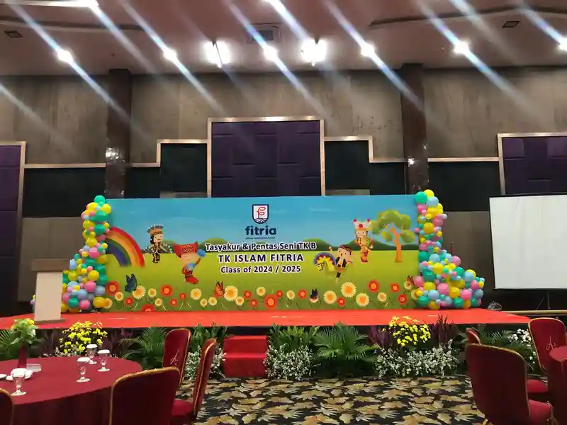Inspirasi backdrop panggung untuk acara di Jakarta